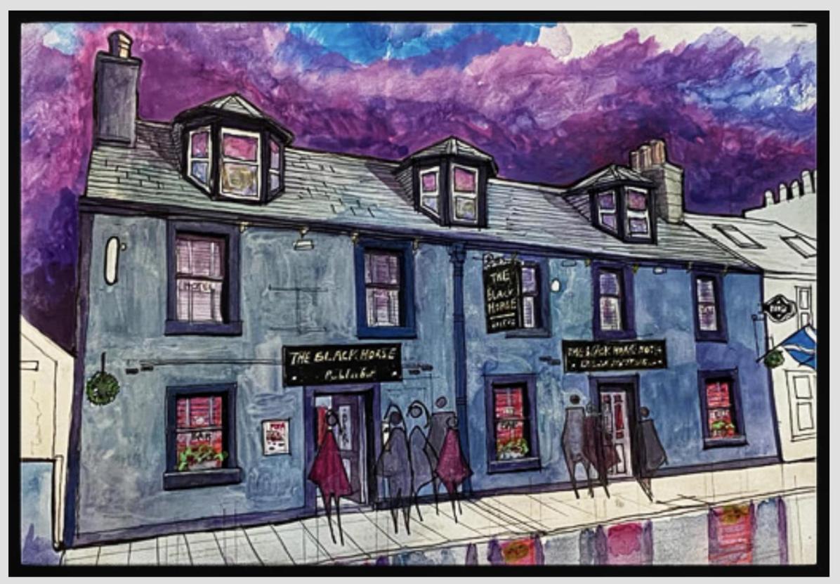 The Blackhorse Accommodation Newton Stewart Zewnętrze zdjęcie